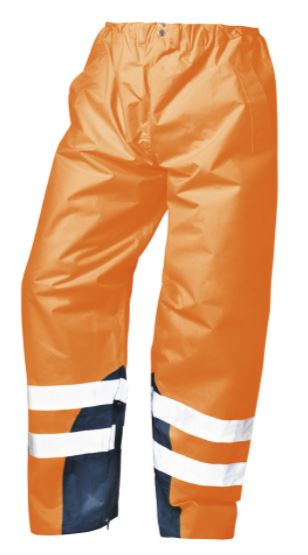 Warnschutz-Regenhosen - fluo orange | SAFESTYLE