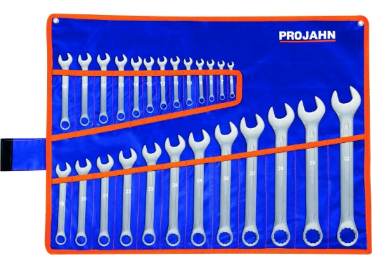 Gabelringschlüssel Set 25tlg in Rolltasche | PROJAHN