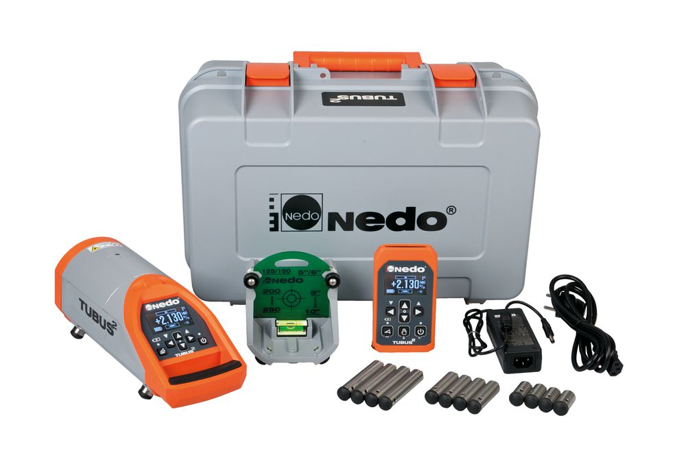 Kanalbaulaser Tubus 2 green | NEDO