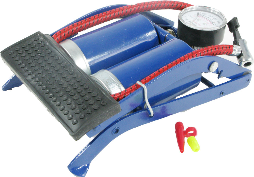 Fuß-Luftpumpe mit Manometer