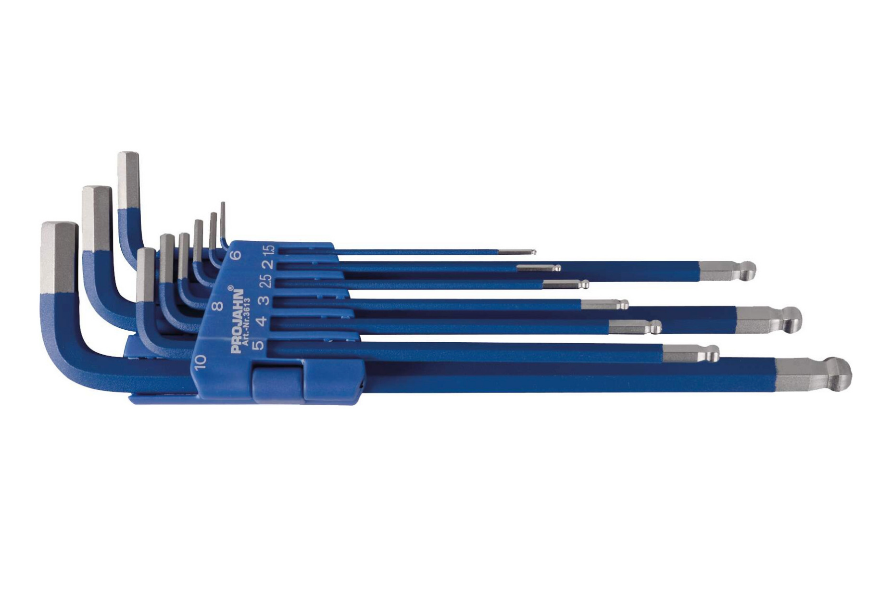 Winkelstiftschlüssel-Satz Innen-6Kant mit Kugelkopf  | PROJAHN