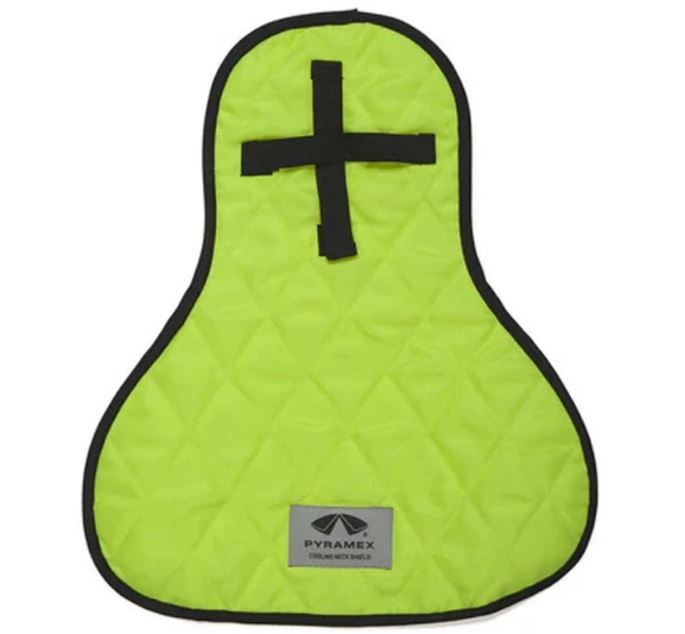 Nackenschutz u.Helmpolster - gelb zu Schutzhelm Duro