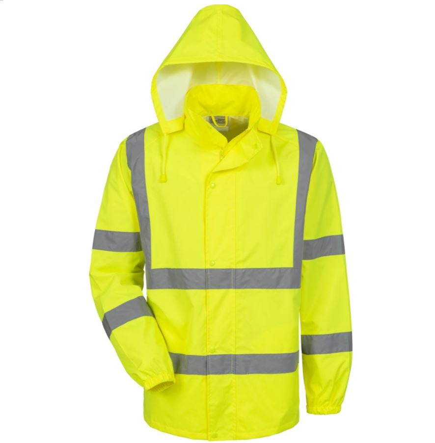 Warnschutz-Regenjacke - fluo gelb | SAFESTYLE