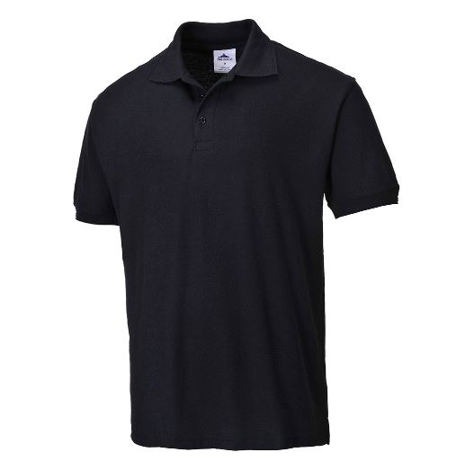 Polo-Shirt Portwest Naples, schwarz