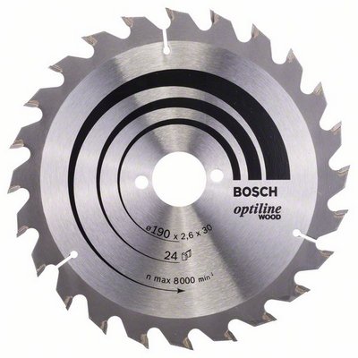 Kreissägeblatt - Optiline Wood  Ø 190  | Bosch Kreissägeblatt - Optiline Wood  Ø 190  | Bosch
