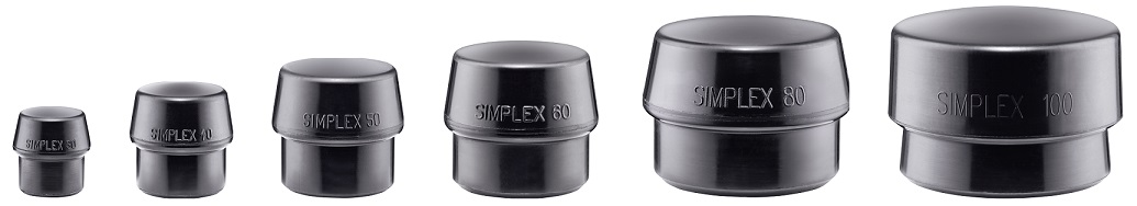 Einsatz für SIMPLEX Schonhammer - Gummikomposition, schwarz | HALDER Einsatz für SIMPLEX Schonhammer - Gummikomposition, schwarz | HALDER