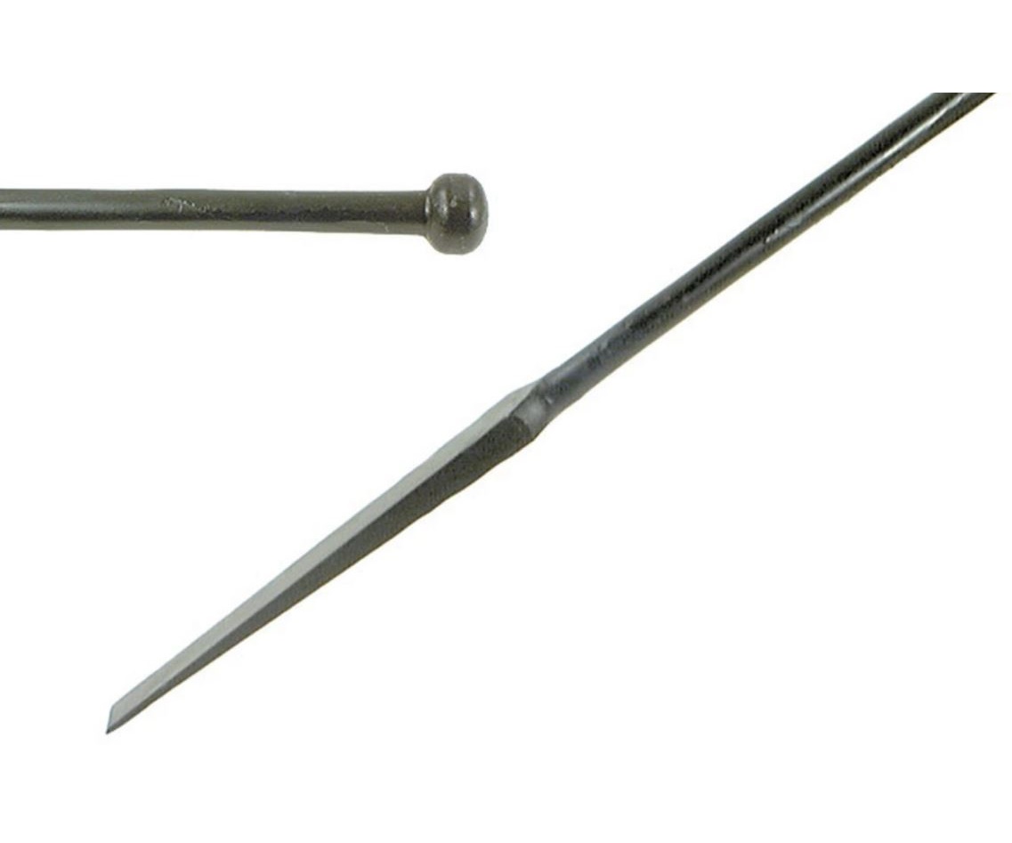 Brechstange | Pflasterbrechstange mit Kugelkopf und breiter Schneide (ca. 6 cm)