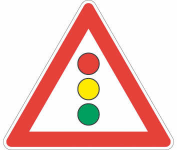 Verkehrszeichen VZ 131 - Lichtzeichenanlage