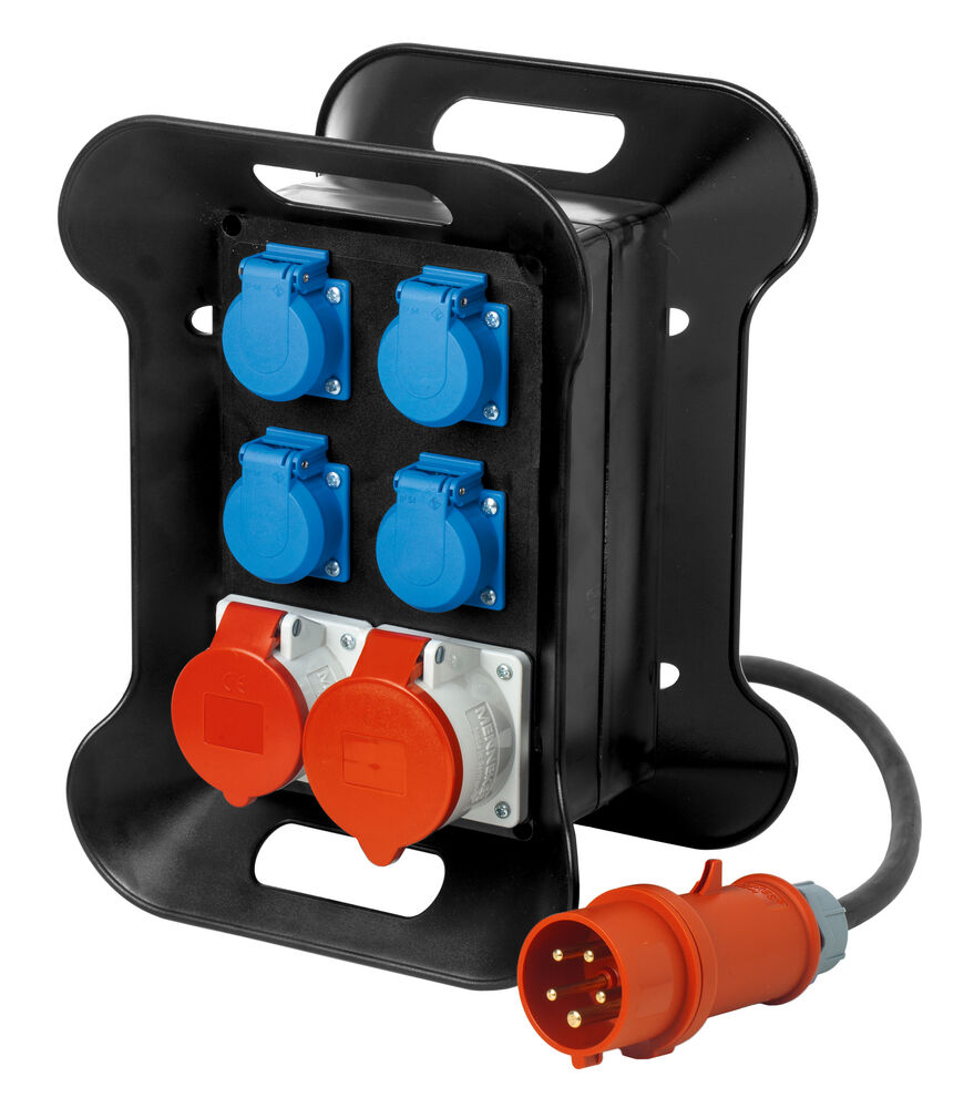 tragbarer CEE- Stromverteiler mit Sicherung | Weingärtner - Herford tragbarer CEE- Stromverteiler mit Sicherung | Weingärtner - Herford
