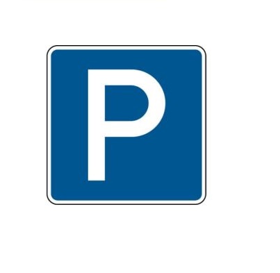 Verkehrszeichen VZ 314 - Parkplatz