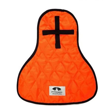 Nackenschutz u. Helmpolster - orange zu Schutzhelm Duro