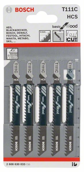 Stichsägeblätter  - T 111 C  | Bosch Stichsägeblätter  - T 111 C  | Bosch