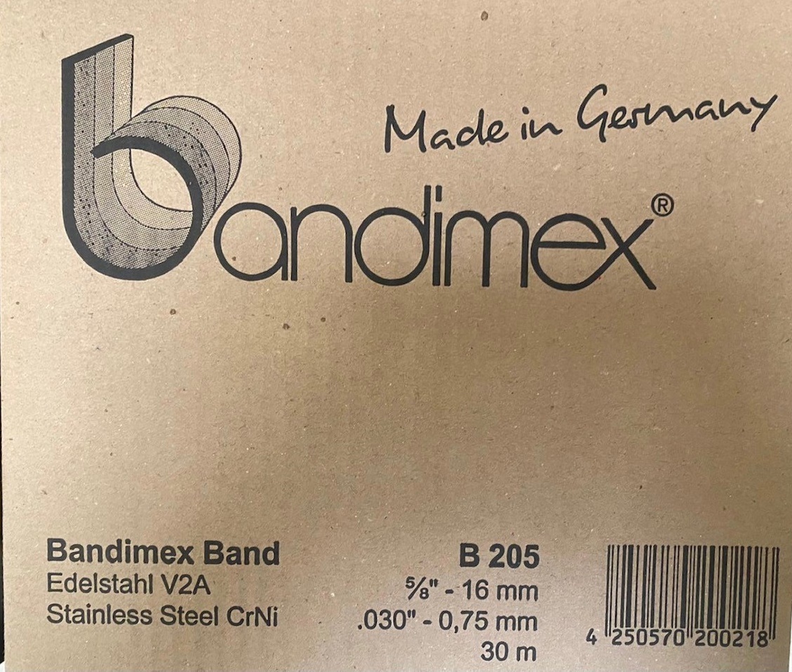 Edelstahlspannband  V2A | Bandimex