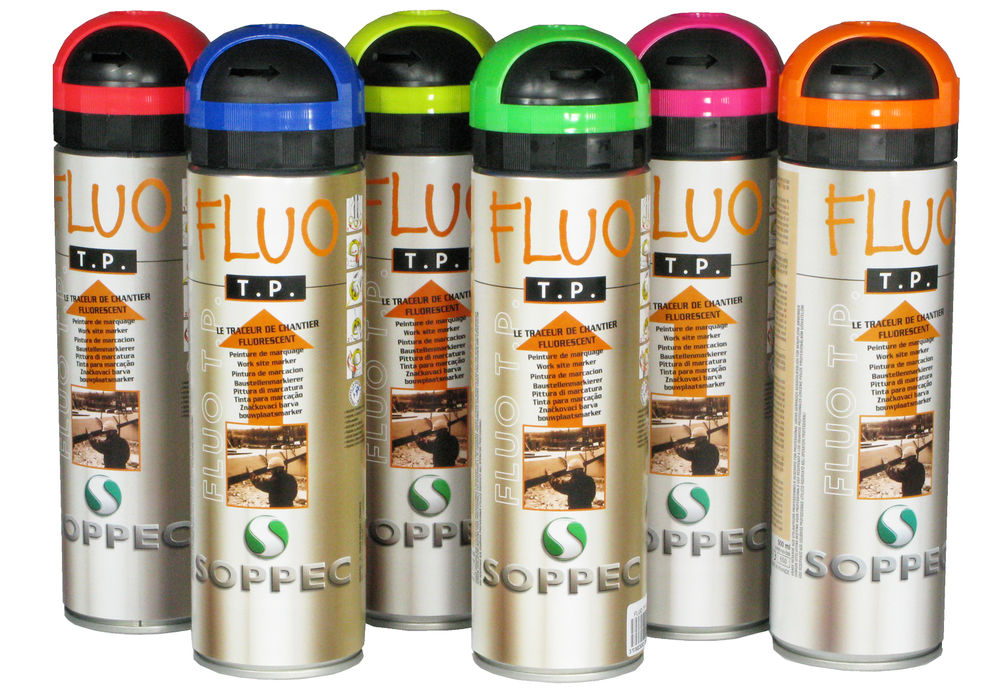 Markierfarbe Spezial Fluo T.P. | SOPPEC - verschiedene Farben