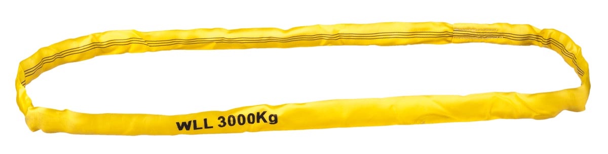 Rundschlinge Tragkraft 3.000 kg - gelb - EN1492-2