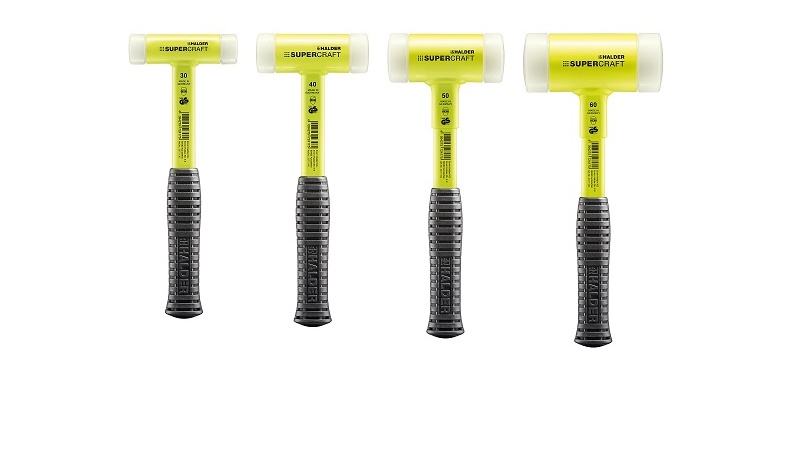 SUPERCRAFT-Schonhammer -  rückschlagfrei - Stahlrohrstiel | HALDER SUPERCRAFT-Schonhammer -  rückschlagfrei - Stahlrohrstiel | HALDER