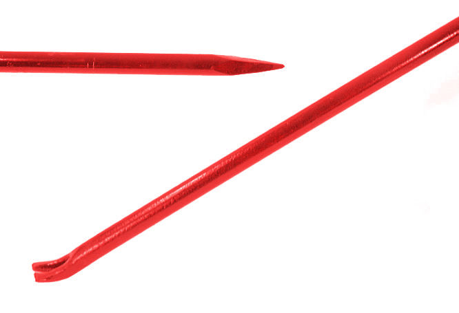 Brechstange - gebogene Klaue und Spitze Brechstange - gebogene Klaue und Spitze