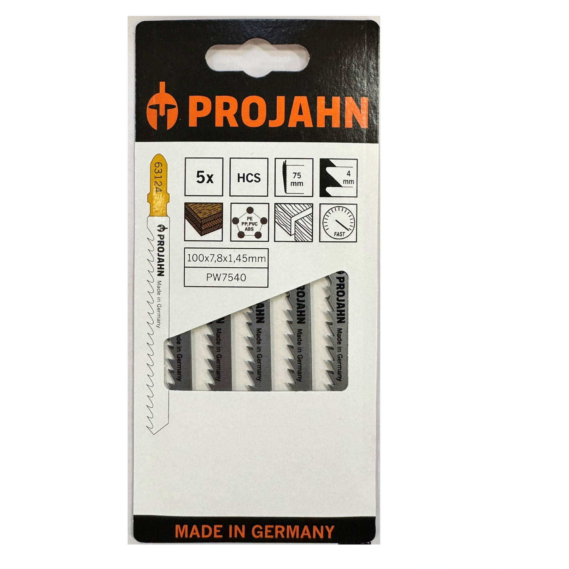 Stichsägeblatt PW7540 HCS | PROJAHN