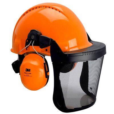 Forst-Helmset Peltor G3000M - orange