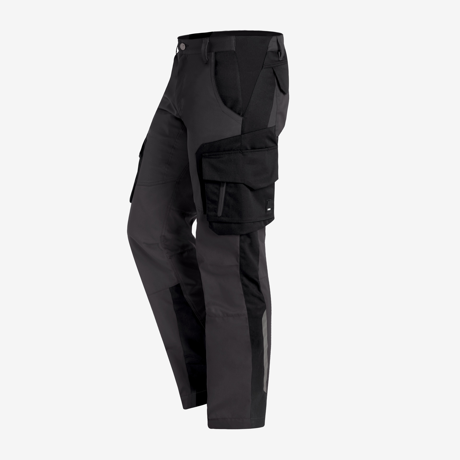 Arbeitshose FHB Fabian, anthrazit-schwarz Arbeitshose FHB Fabian, anthrazit-schwarz