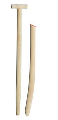 Spatenstiel T-Griff