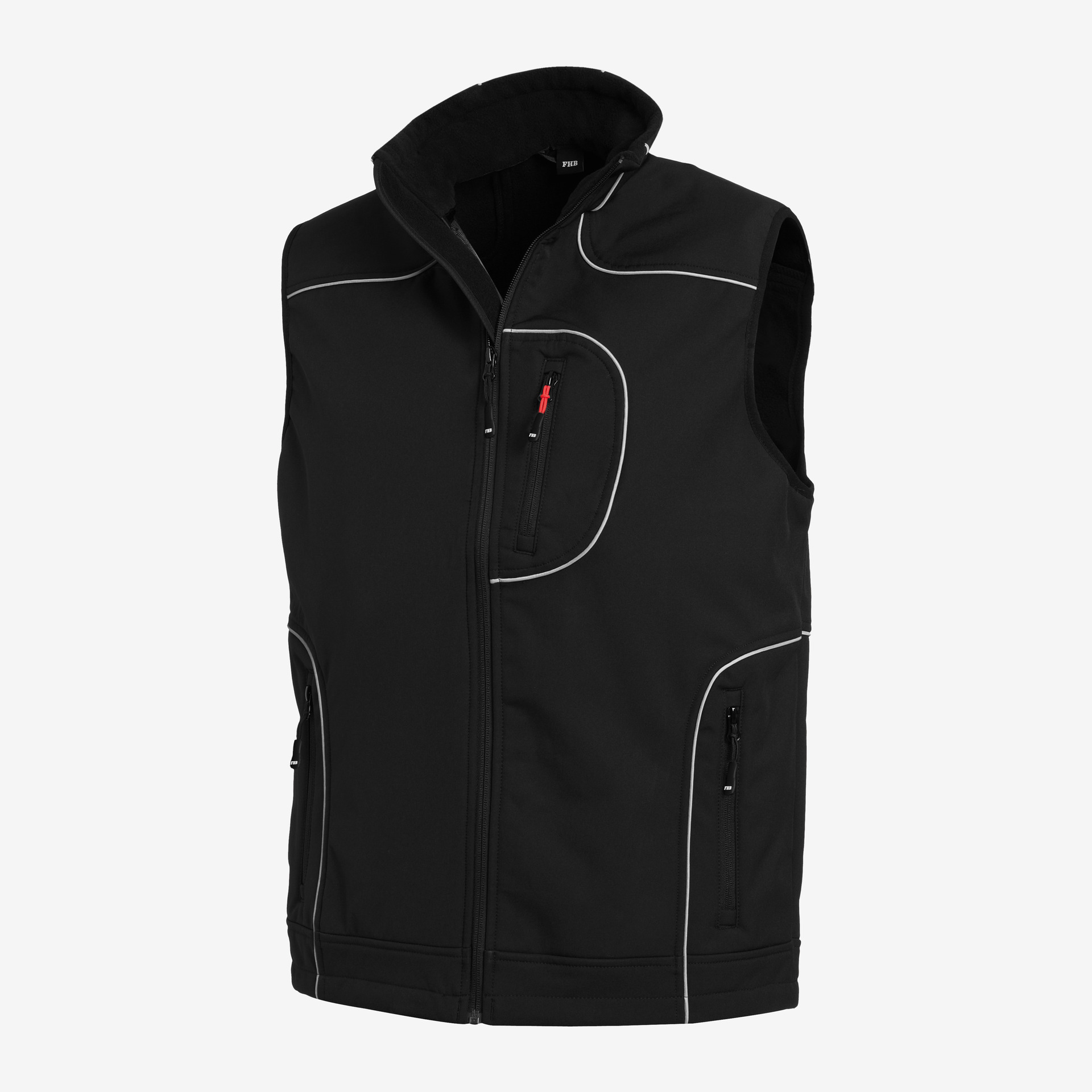 Softshell-Weste FHB Martin, schwarz